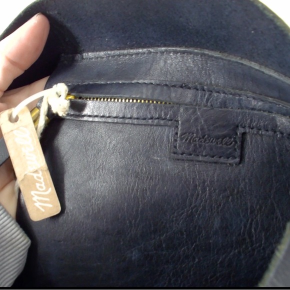 Madewell The Essential Tote Bag Black Leather Shoulder Office Work Minimalist - Picture 13 of 14